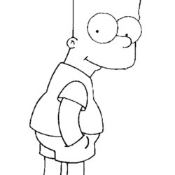 Wizard Free Printable Simpsons Coloring Pages For Kids Pictures