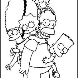 Worthy Meet The Yellow Family Simpsons Coloring Pages And Pictures Print Simpson Characters Printable Kids