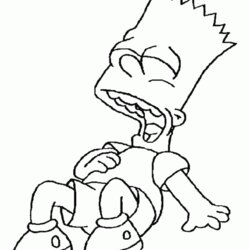 Very Good Free Printable Simpsons Coloring Pages For Kids