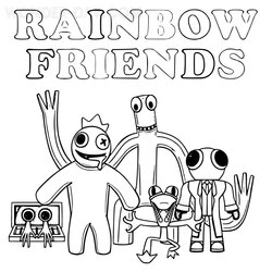 Superlative Download Or Print This Amazing Coloring Page Rainbow Friends