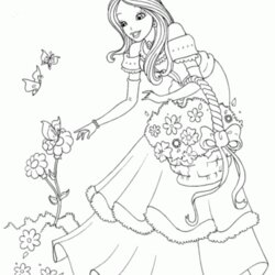Tremendous Princess Picture To Color Coloring Home Colouring Pick