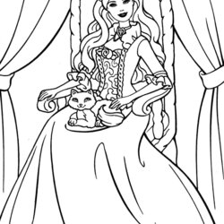 Wizard Princess Coloring Pages Kids Disney Children