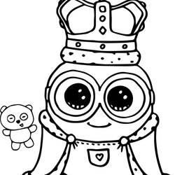 Cute Coloring Pages Best For Kids Minion