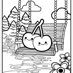 Super Coloring Pages Kids Cute Girly To Print Gooseberry