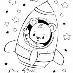 Supreme Free Easy To Print Cute Coloring Pages Rocket Cuties Sheets Mandala Worksheets