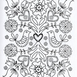 Spiffing Pin On Paper Art Coloring Pages Printable Flower Adults Sheets Simple Adult Colouring Mandala