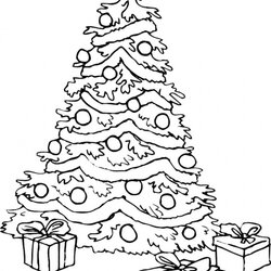 Peerless Get This Free Christmas Tree Coloring Pages Print
