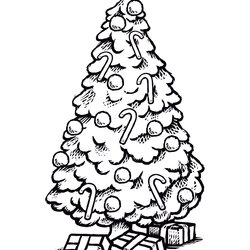 Preeminent Printable Coloring Pages Christmas Tree