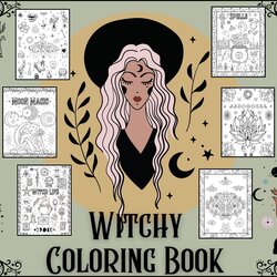 Coloring Book Printable Pages Aesthetic