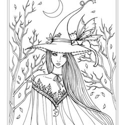 Tremendous Pin By Meg Berg On Coloring Pages Witch Fairy