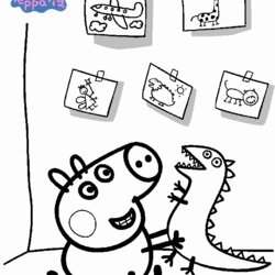 Splendid Pig Coloring Pages Best For Kids Cute