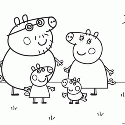 Admirable Pig Printable Coloring Pages For Kids And Adults Print