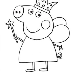 Brilliant Pig Coloring Pages At Free Printable Color Print Book