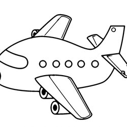 Peerless Free Airplane Coloring Pages For Kids Page