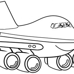 Smashing Free Airplane Coloring Pages For Kids Airplanes Page