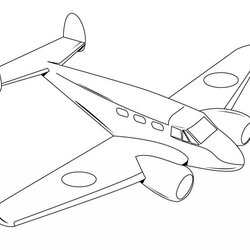 Spiffing Free Printable Airplane Coloring Pages For Kids