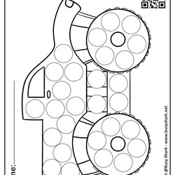 Tremendous Pin On Dot Marker Free Coloring Pages