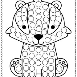 Pin On Spring Do Dot Marker Free Coloring Pages Bingo Art
