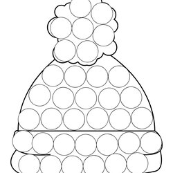 Terrific Best Images Of Do Dot Art Free Numbers Marker Coloring Pages Preschool Via