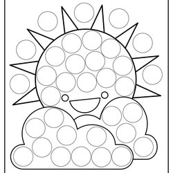 Peerless Dot Marker Coloring Pages Free Printable