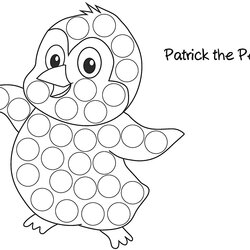 Dot Marker Coloring Pages At Free Download Printable Print Amazing Color