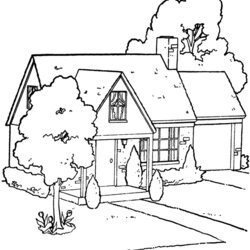 Matchless House Coloring Pages To Download And Print For Free