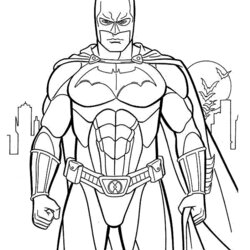 The Highest Quality Print Download Batman Coloring Pages For Your Children Printable Free