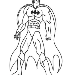 Print Download Batman Coloring Pages For Your Children Printable