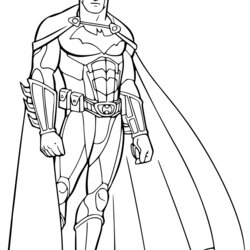 Cool Batman Coloring Pages Print And Color