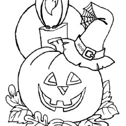 Admirable Trick Or Coloring Home Treat Popular Halloween Pages