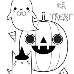 Out Of This World Trick Or Treat Coloring Pages Free Wonder Day Scaled