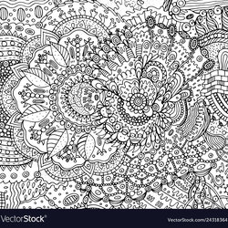Champion Coloring Pages Hippy Home Page For Adults With Doodle Vector