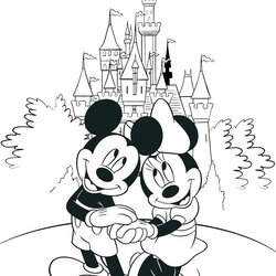 Superb Walt Disney World Coloring Pages At Free Download