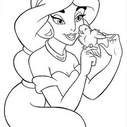 Super Coloring Pages Disney Dr Odd Color Printable Colouring Princess Kids Aladdin Easy Princesses Jasmine