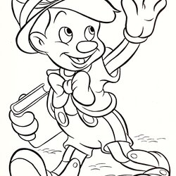 Disney Coloring Pages Pinocchio