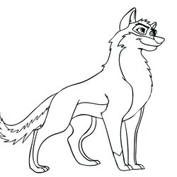 Outstanding Wolf Coloring Pages Realistic At Free Printable Wolves Drawing Cartoon Color
