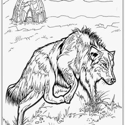 Peerless Realistic Wolf Coloring Page Printable Pages Mandala Adults Print Head Adult Detailed Color