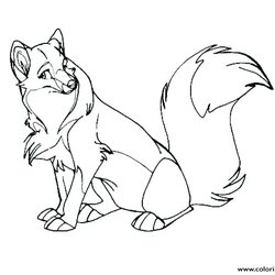 Swell Wolf Coloring Pages Realistic At Free Printable