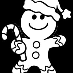 Fine Gingerbread Man Coloring Pages To Download And Print For Free Color Kids