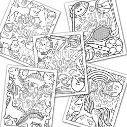 Champion Coloring Set Cute Pages For Kids And Adults The Format