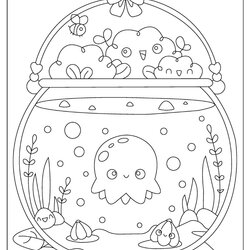 Preeminent Collections Coloring Pages For Adults Cute Best Illustration Page