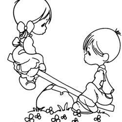 Exceptional Children Coloring Pages
