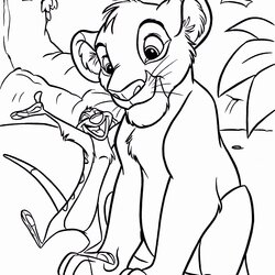 Perfect Free Printable Coloring Pages For Kids Colouring Lion King Disney Pictures