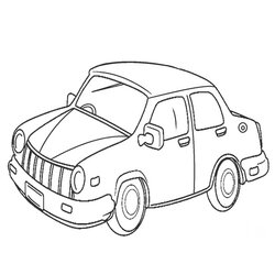 Coloring Pages Printable Car