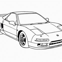 Very Good Car Coloring Pages Best For Kids Printable