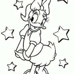 Exceptional Disney Daisy Duck Coloring Pages Clip Art Library