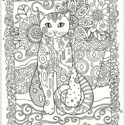 Super Cats Coloring For Adults Baby Tracing