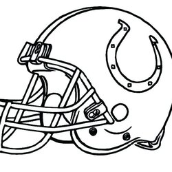 Bengals Coloring Pages At Free Printable Colts Helmet Football College Indianapolis Logo Green Bay Packers