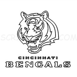 Superior Bengals Coloring Pages Cincinnati