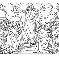 Marvelous Free Printable Bible Coloring Pages For Kids Children Color Jesus Religious Sheet Religion